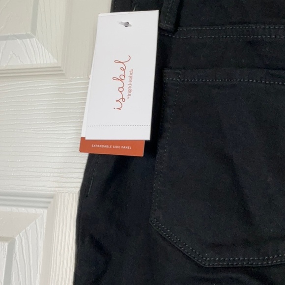 Isabel Maternity - High-Rise Under Belly Skinny Maternity Pants Side Pants Sz 16 - Picture 9 of 14